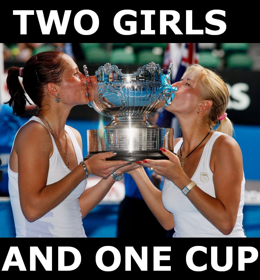 Girls and cup origanal