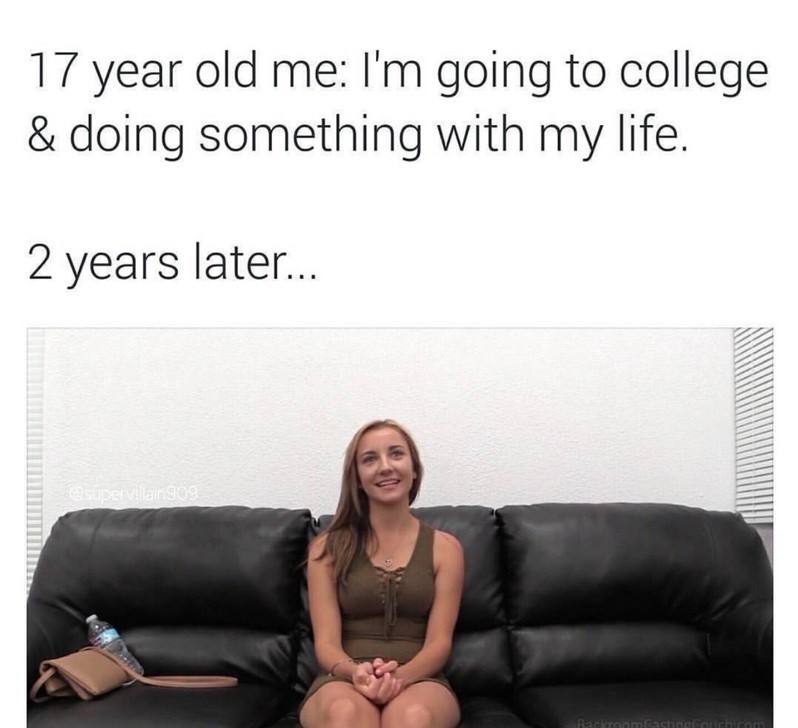 Go to college suck