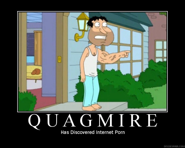 Quagmire runs credit card through stripper