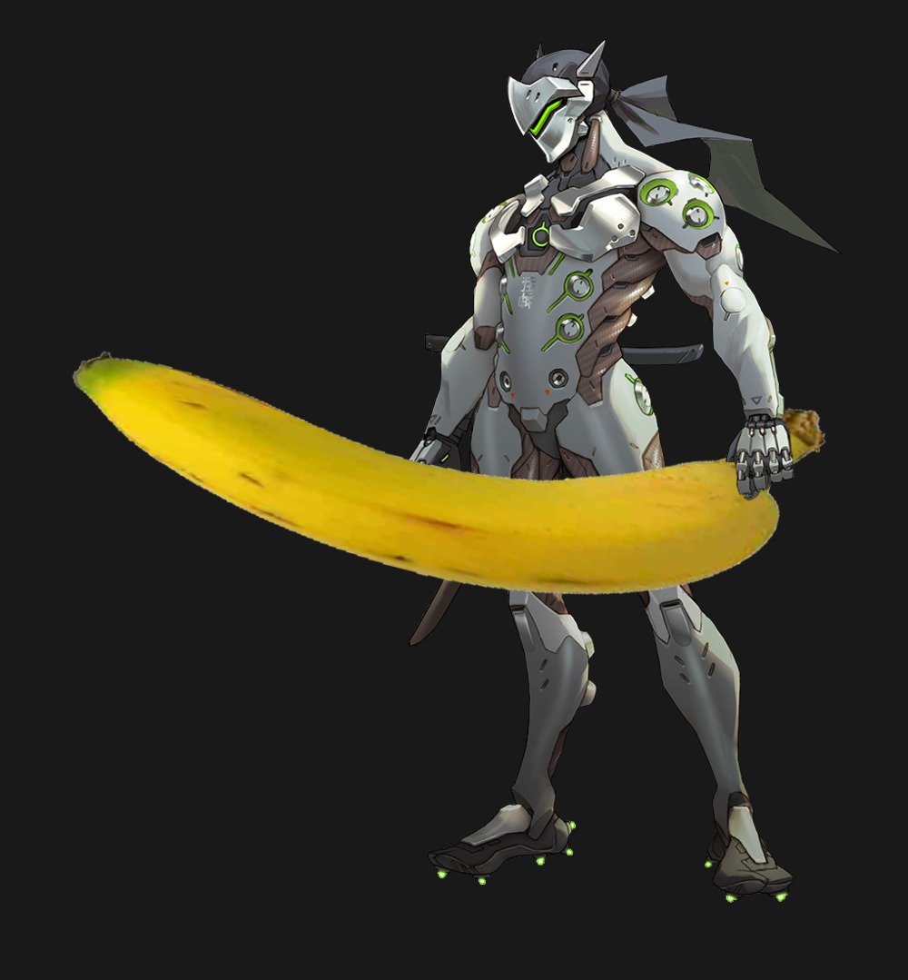 Back to the content 'New Genji Skin'. 