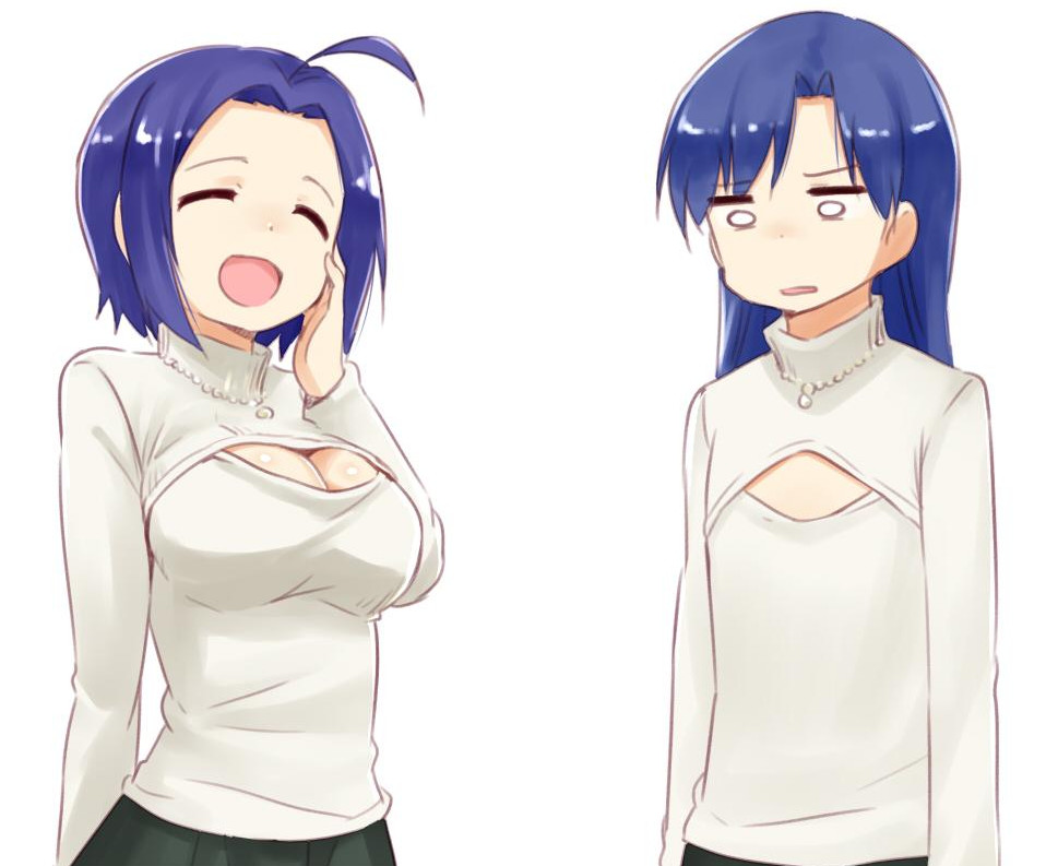 boob window sweater