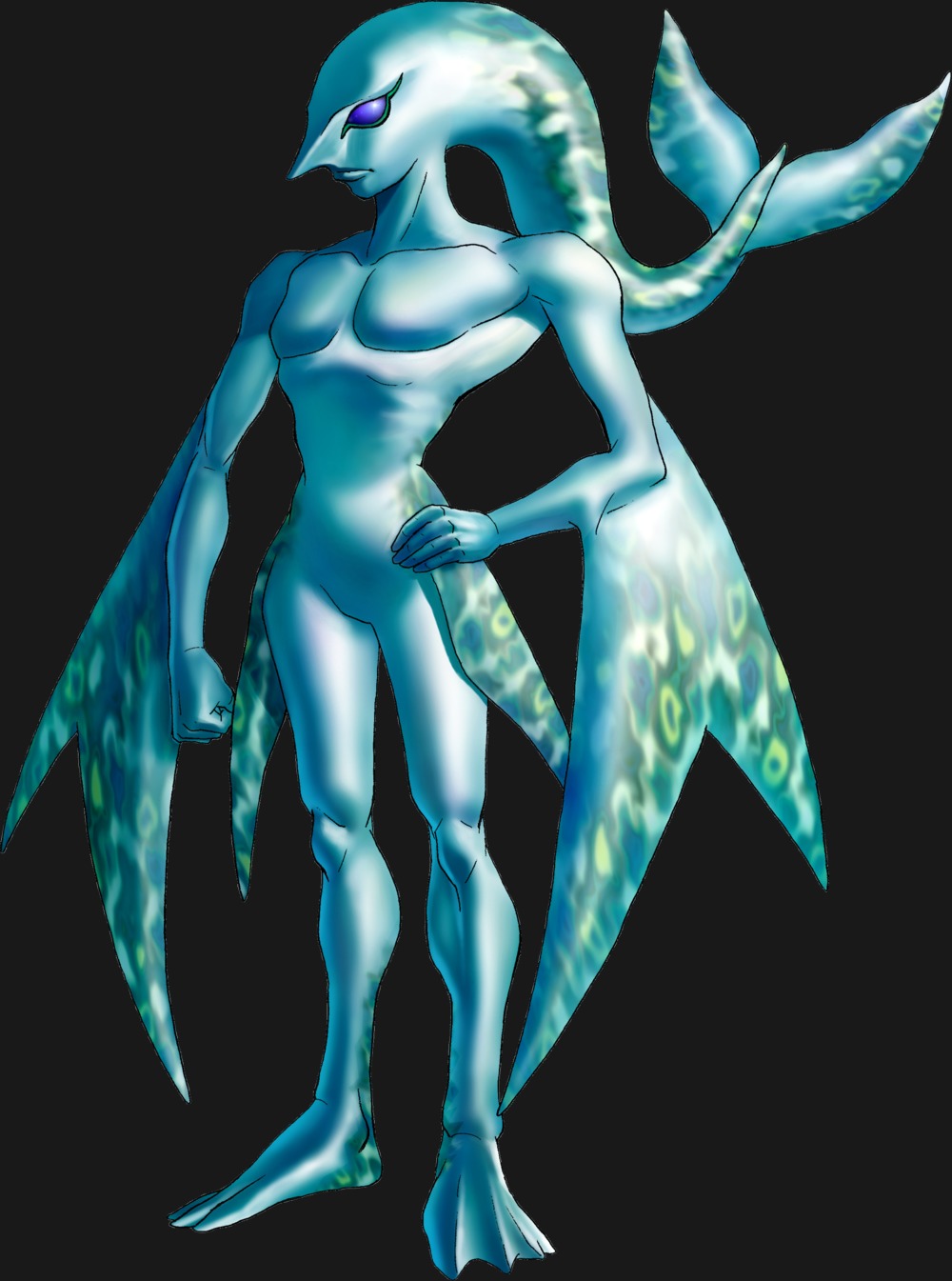 its a zora dude, they always sorta had a fish thing going on, like for exam...