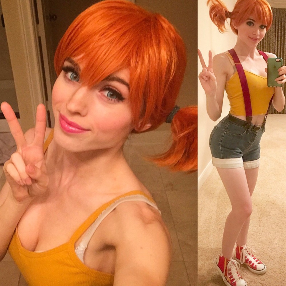 It's Amouranth, a cosplayer who thots for money and ---ri-style ruined...