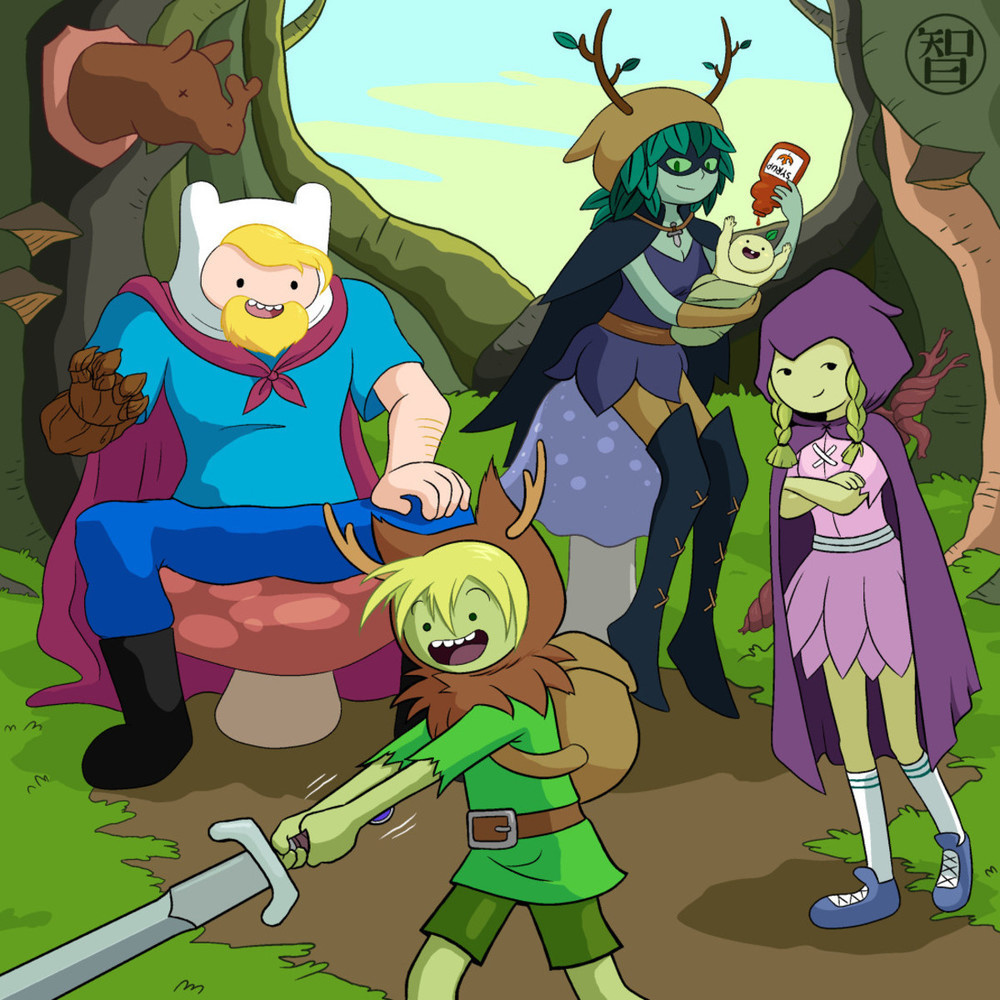 Pretty Sure Its Canon That Finn And Huntress Wizard Are 177512237 4918