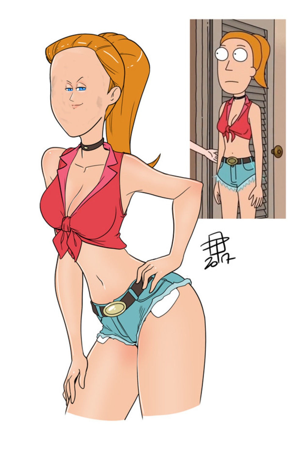 Summer rick and morty nsfw