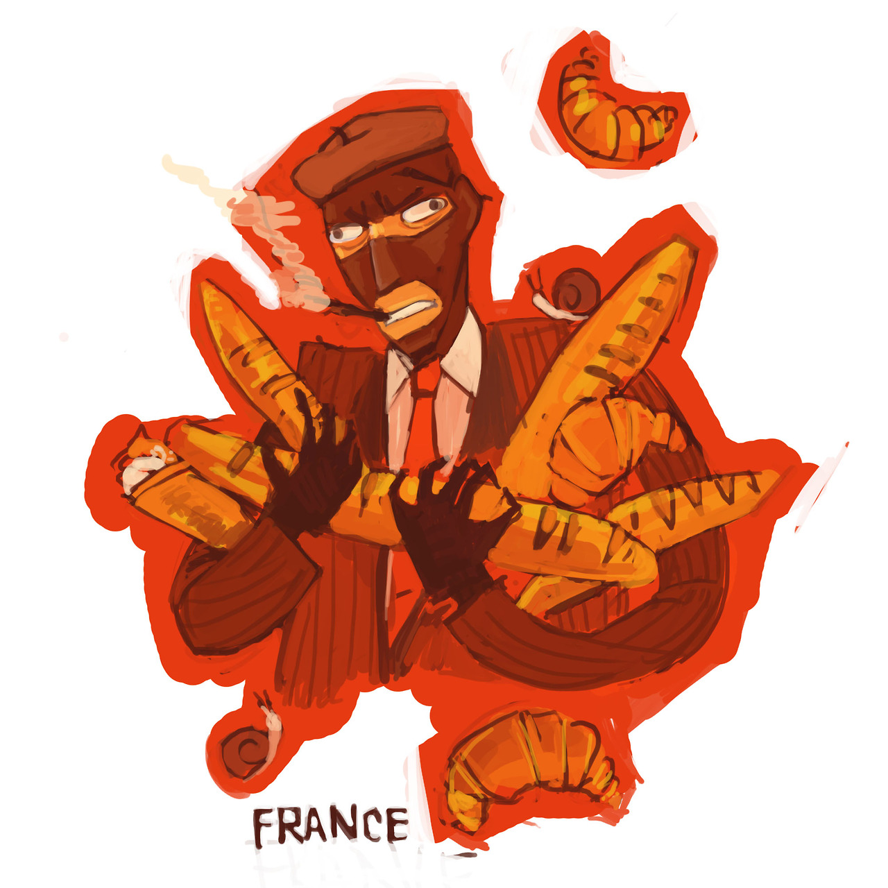 Tf2 Spy Art.