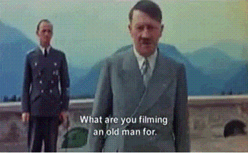 flirting with Eva Braun (Desc.). Do you know what's so uncomfortable about this? It shows that perhaps one of the most evil men in history was a human being; Th