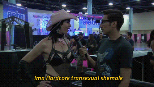 Hardcore Transexual﻿ Shemale. I just made the gif. Chill.