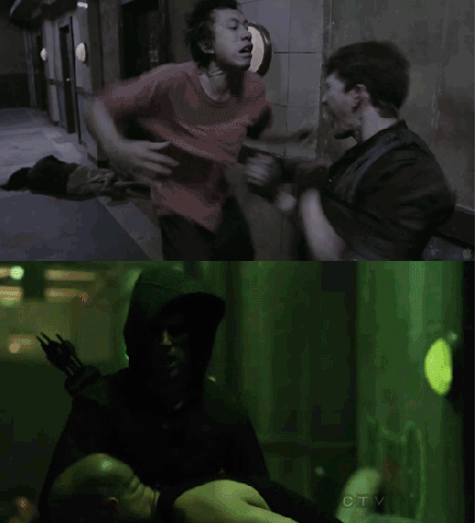 Headsmash. Noticed some similarities between the newest episode of Arrow and The Raid: Redemption... Some of the best fighting scenes i've ever seen