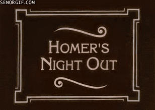 Homer's ht out. .