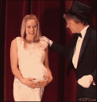 how about a magic trick?. .. Now thats what i call a miraculous birth