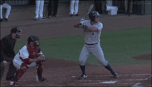How baseball was MEANT to be played. .. &quot;ARE YOU SORRY!!!&quot;