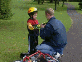 How Parenting Works. bikes.. What is this from?