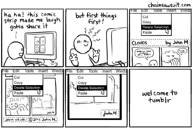 How Tumblr Works. Lol..