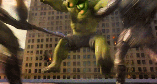 Hulk Smashing!. i laughed... MFW i saw the left one is Ezio when the gif starts
