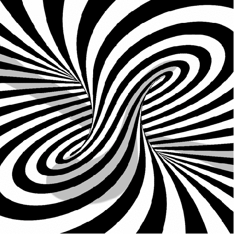 Hypnotizing. Stare at this without blinking for as long as you can and then look at anything... I did work , getting high without #$$%%%