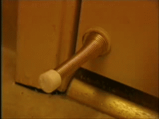 These ing things. I spent more time doing this as a kid than I'd like to admit... door thingies face when