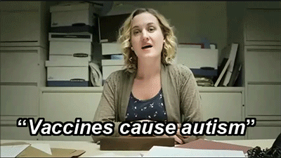 Vaccines Cause Autism. Sauce on the Content: www.collegehumor.com/video/6979707/what-if-google-was-a-guy-part-3 But in all seriousness people should educate the