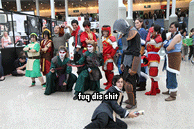 What Tahno should have done. When he was going to be equalized Credit to Aicosu.tumblr.com.. My favourite cosplayer xD