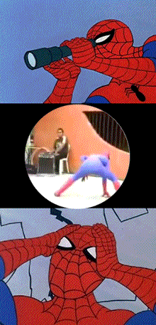 What Spiderman Saw. Thumb whatever you think it deserves... HAHAHA laugh a lot