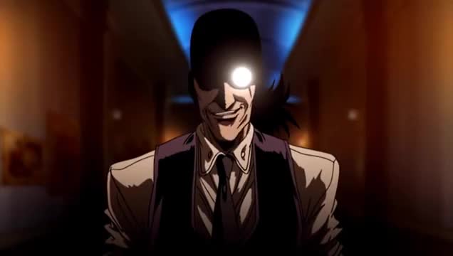 Hellsing Moments. .. You mean Hellsing Abridged I think, by TeamFourStar.