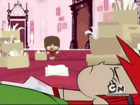 Frankie Kisses Mac - Foster's Home For Imaginary Friends. .. That boy just shidded and fardded and camed in his pants real real hard