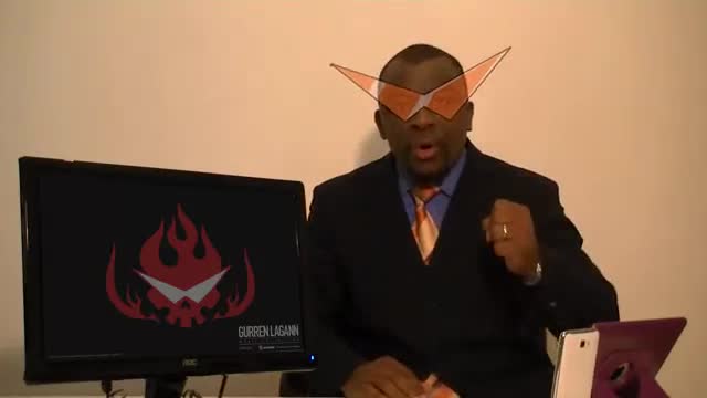 Tyrone Pierces The Heavens. Shamelessly stole from YouTube by yours truely.. Not even Tyrone can trash Gurren Lagann.