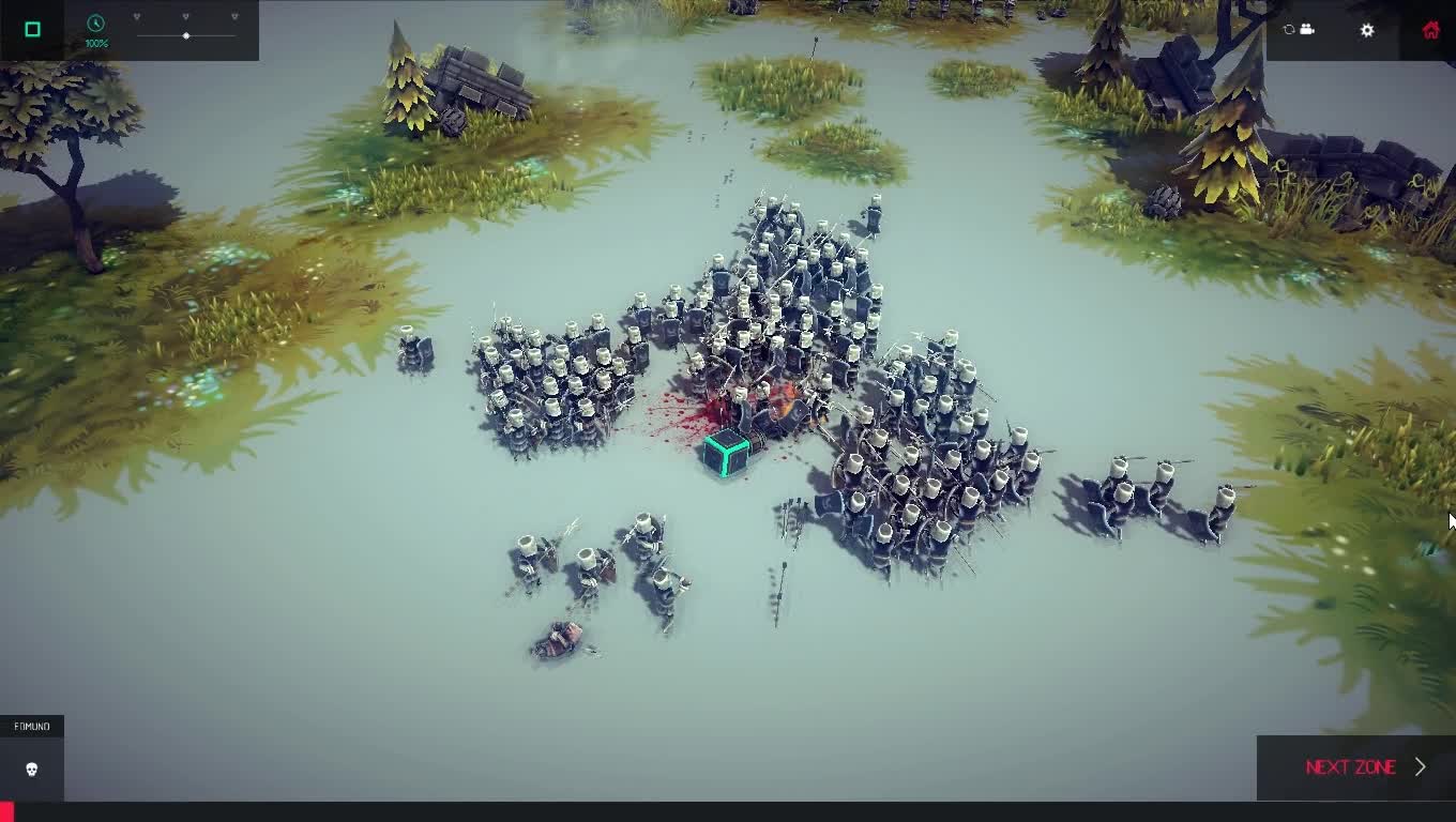 How to Beat Besiege. .. This is probably the simplest &quot;machine&quot; capable of clearing that level...