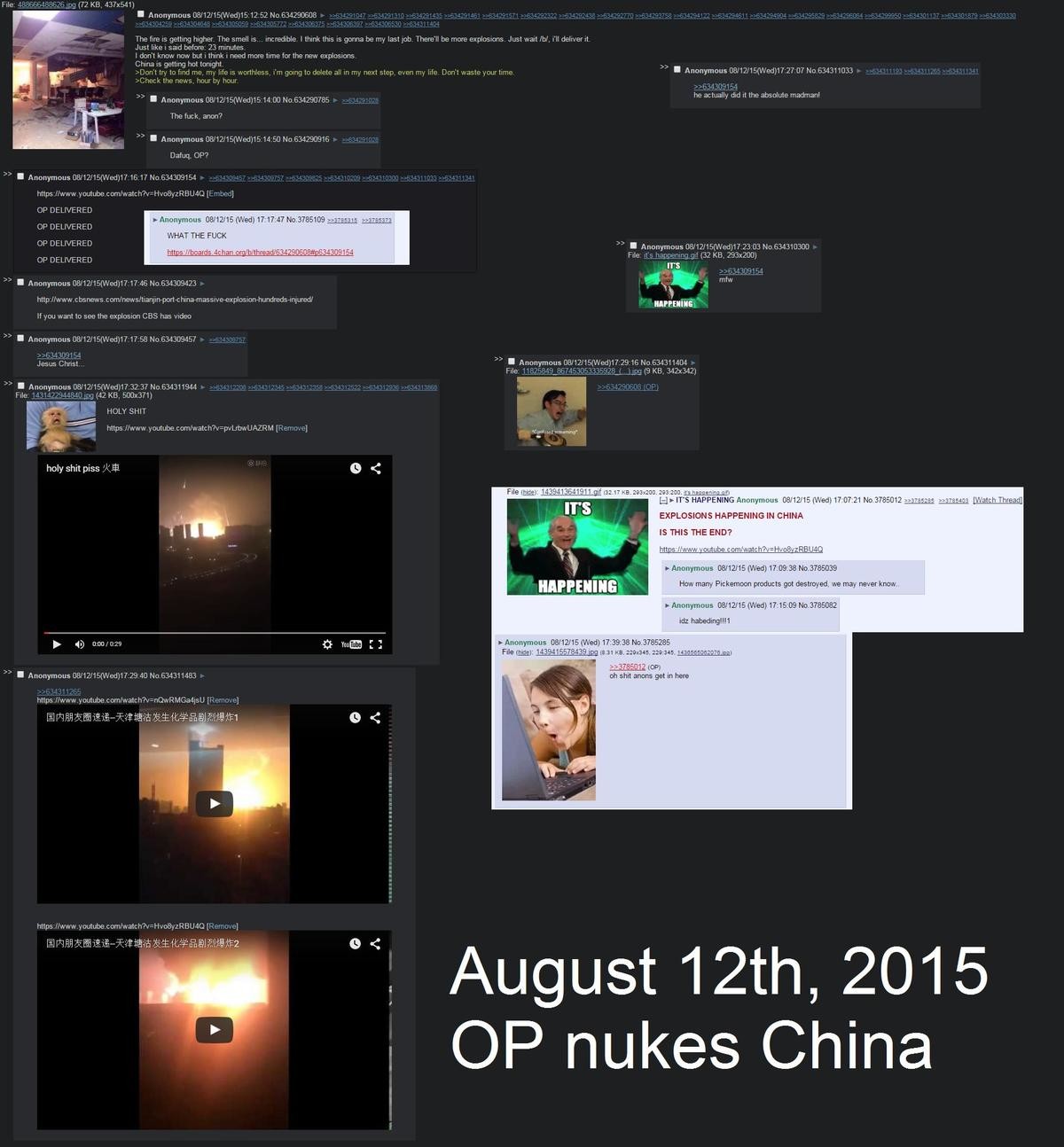 4chan nukes china. .. That was a big boom.
