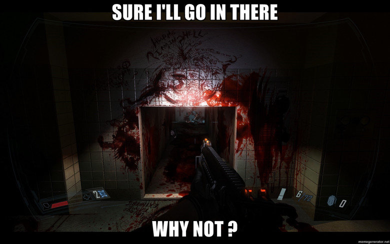 Adventure. Fear 2. SURE I' ll 60 IN THERE WHY MT '. I never played F.E.A.R. series.