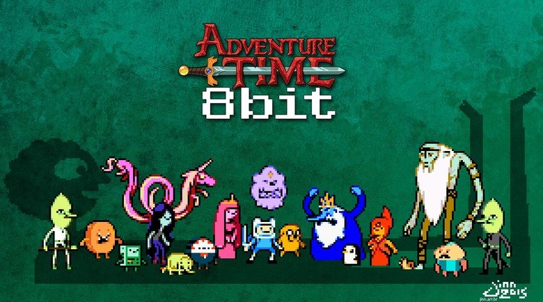 Adventure time 8bit concept art. Adventure time 8bit concept art.