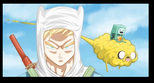 Adventure Time and Dbz?. source: .