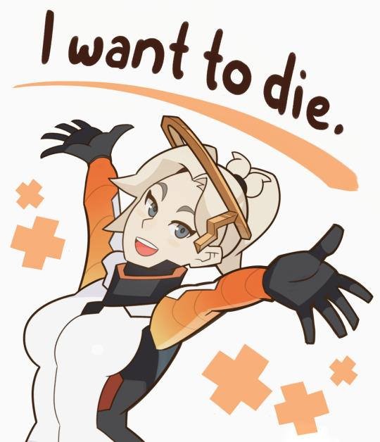 After long game as Mercy. .