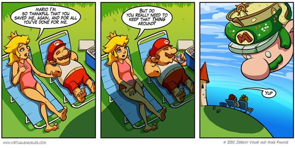 after mario galaxy 2. found on dorkly. KEEP HIE. im just saying but this is a repost