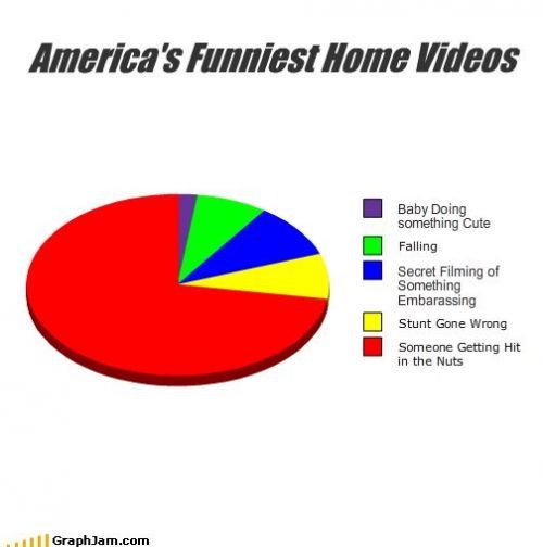 AFV chart. i PRAY that some1 gets kicked in the ass or nuts cuz its FUNNY. Ba by Daing something Cute Falling an Filming So ing Embarassing D Stunt ame Wmmg. the simpsons taught us well