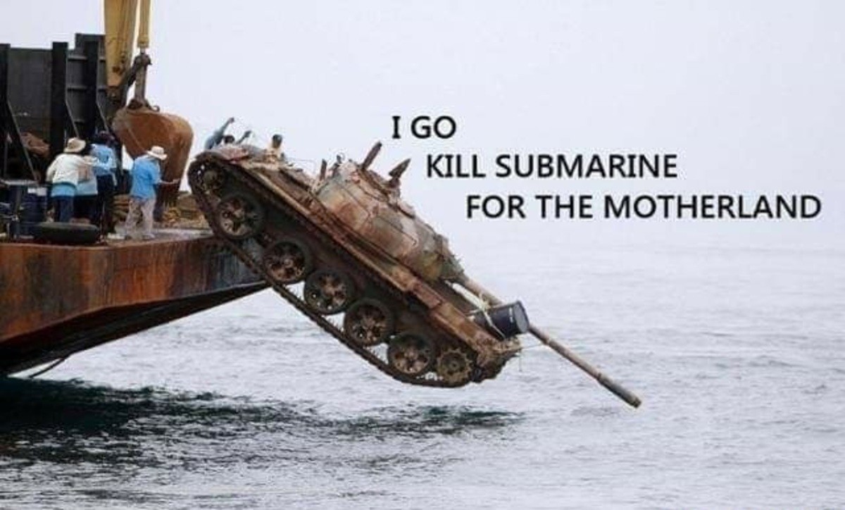 aggressive herbal electoral Badger. .. you see comrade to kill submarine you must think like submarine