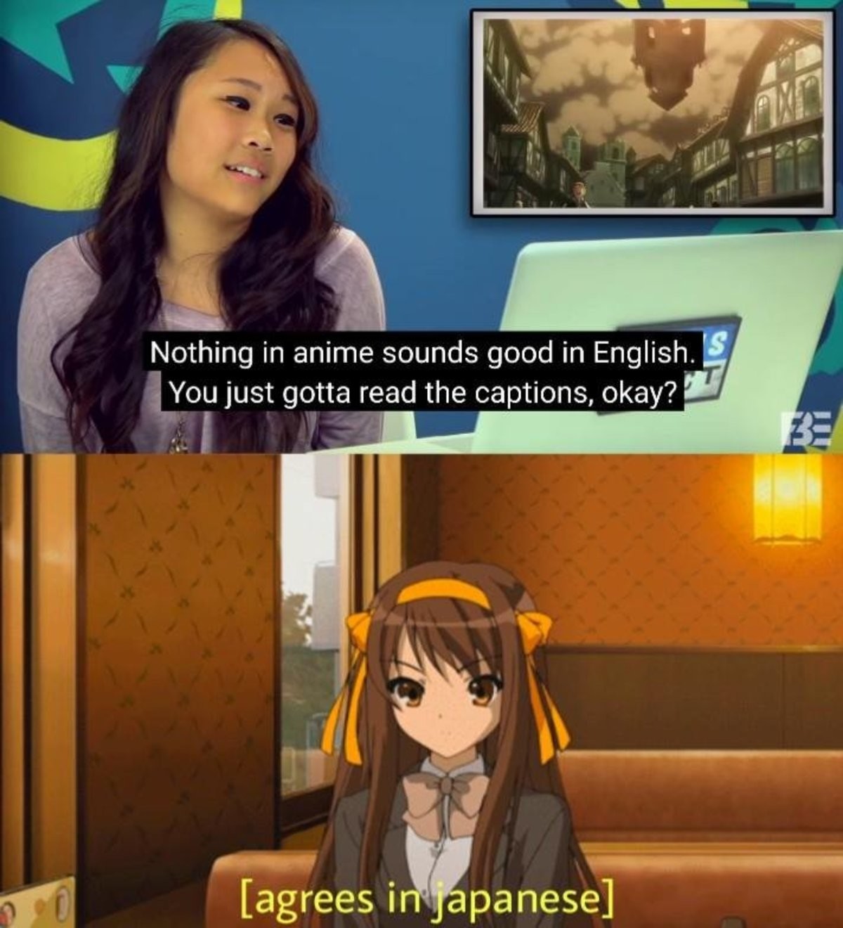 Agrees in Japanese. join list: WeebTrash (455 subs)Mention History.. The exception.