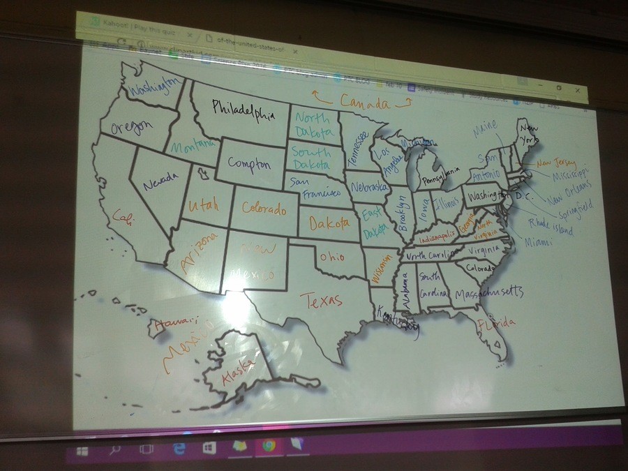 America. America according to a high school class in New Zealand... Illinois &gt; Brooklyn &gt;East Dakota