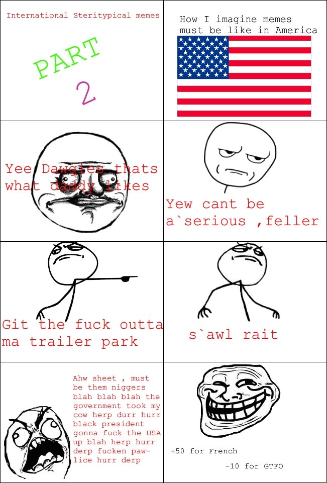 American Memes. part 1 : British Memes is on my profile .. ...wut