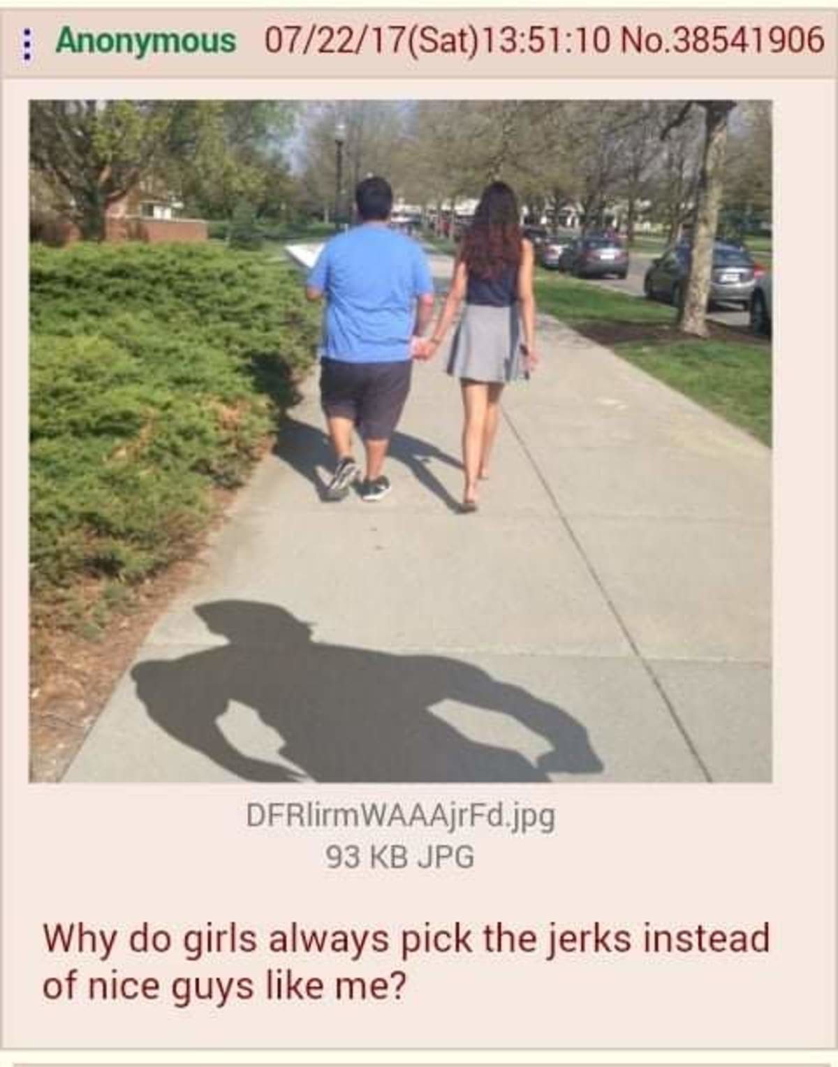 Anon is a Nice Guy. 