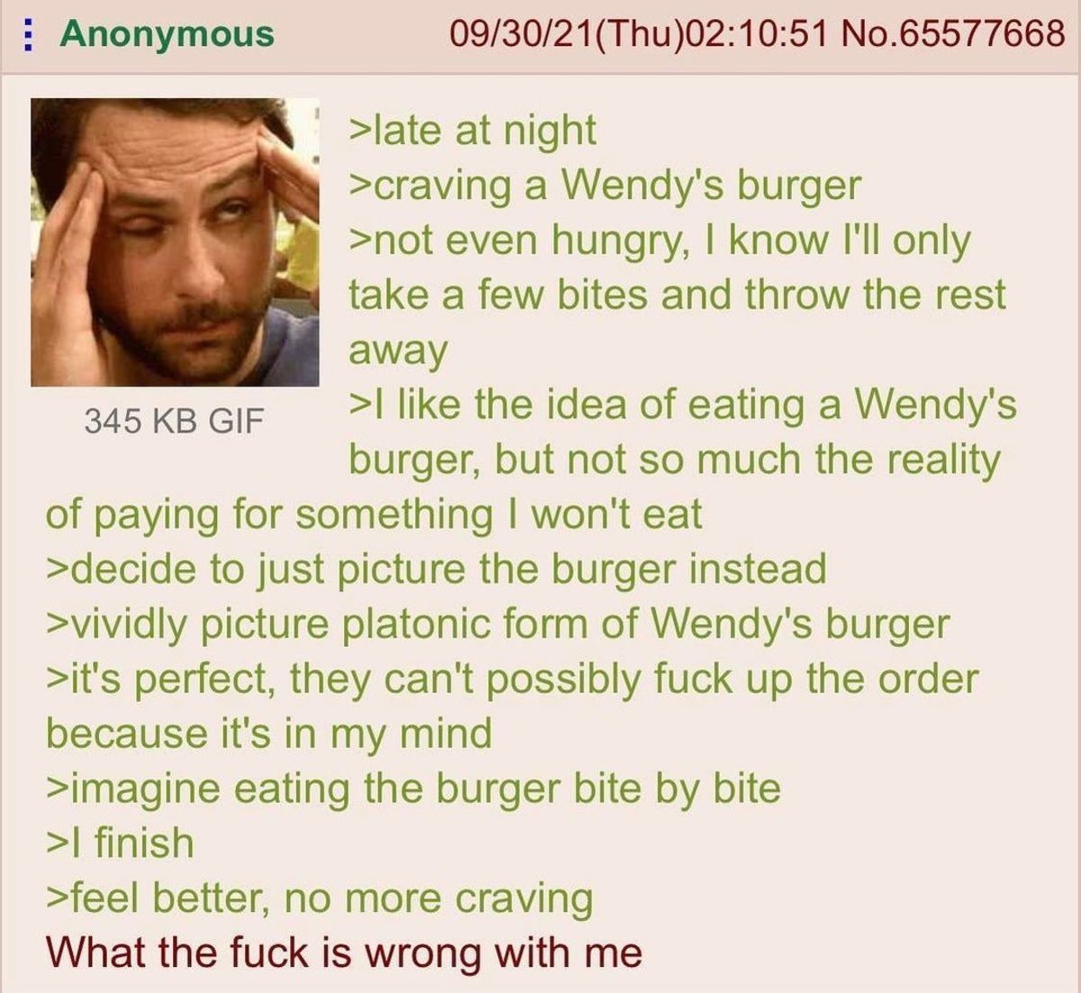 Anon is a weirdo. .. Is this Buddhism?