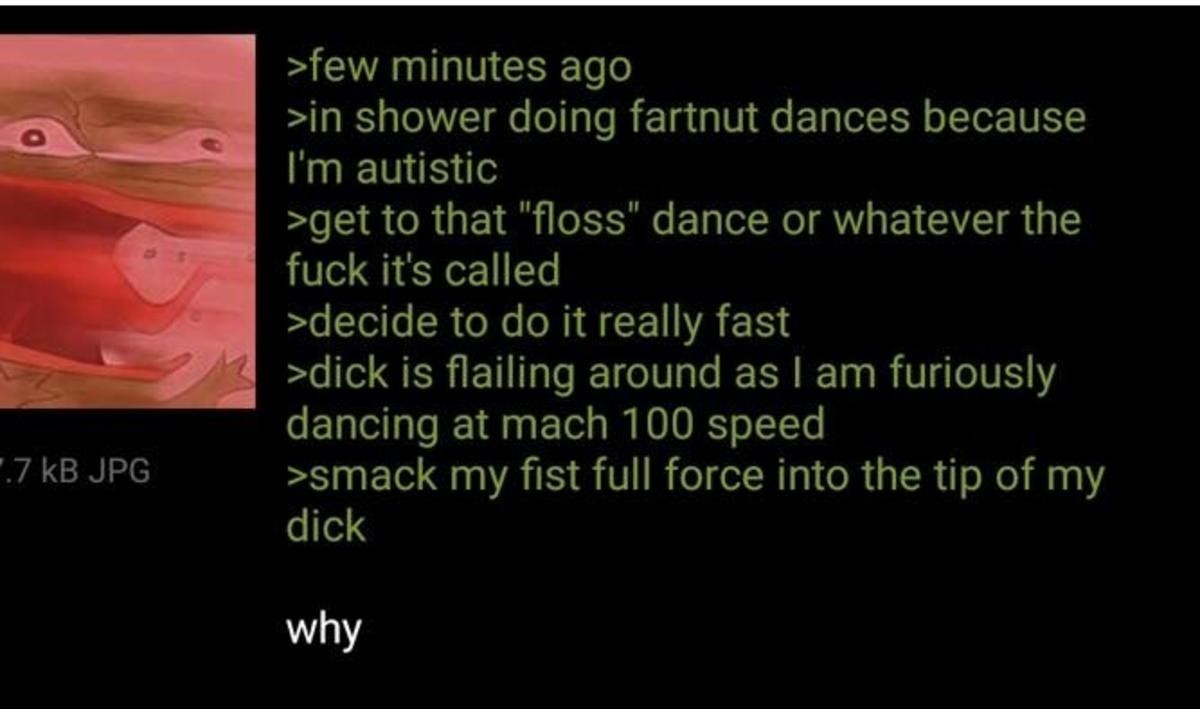 anon learns the dangers of fortnite. .. When I was around 14, I was going to fight this guy. His opening move was a spinning kick that I dodged by jumping backwards. It made contact with the tip of my