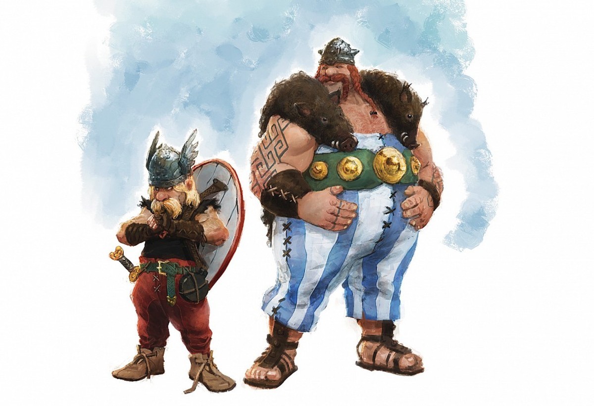 Asterix & Obelix. join list: neato (1333 subs)Mention History join list:. Obelix looks kinda fat.