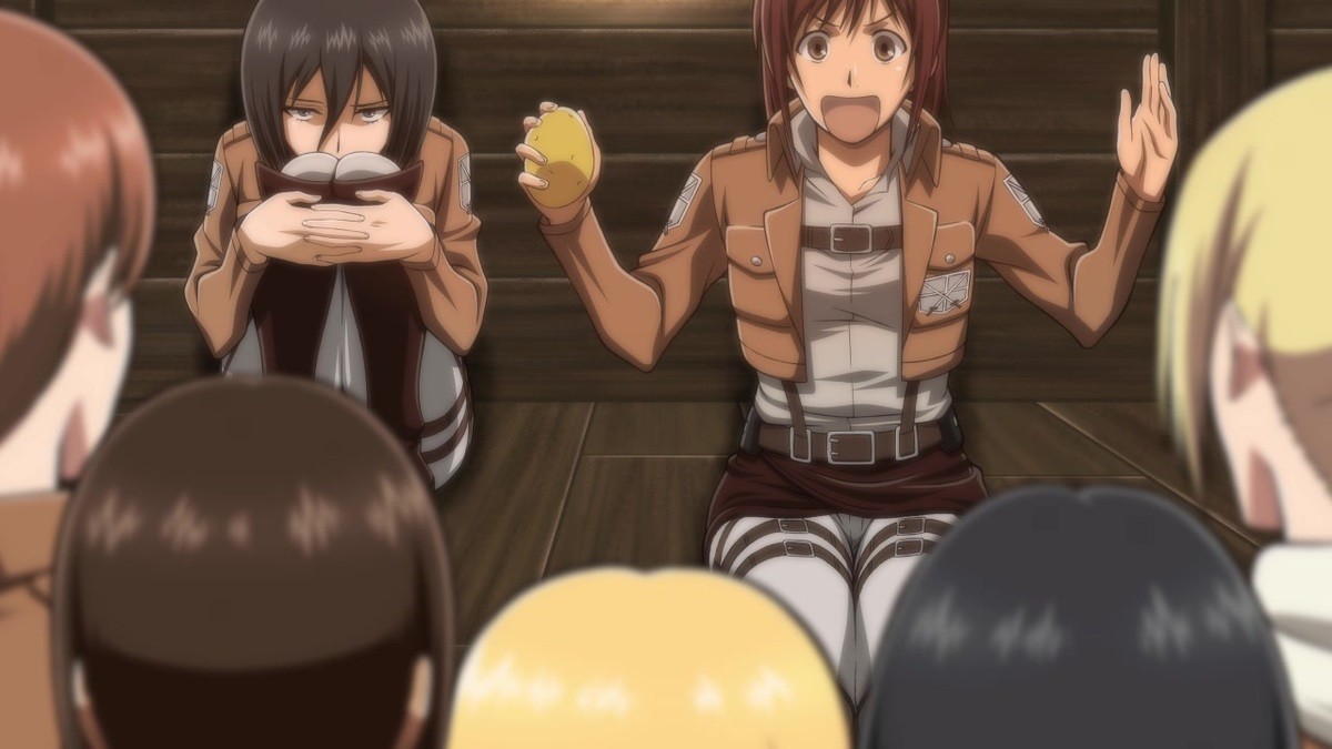 Attack on Titan : Good times with Hungry Mikasa. 