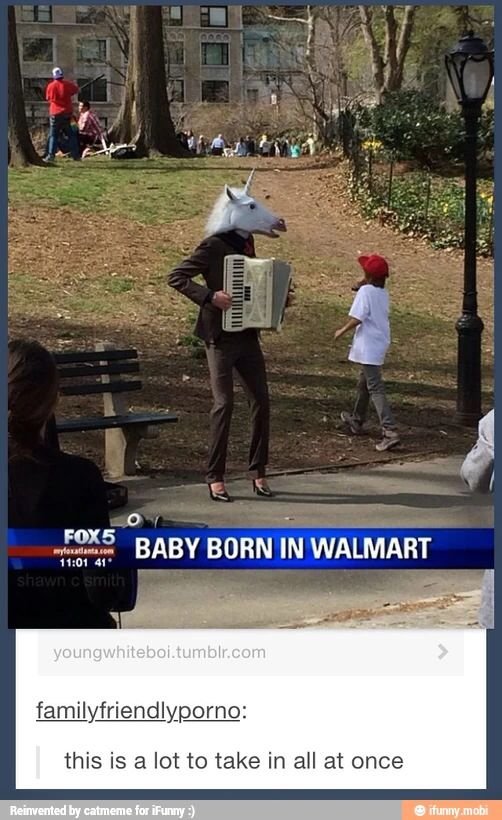Baby born in walmart.. . tltr this is '.i' lot to take in all at once. Is... is that the baby?