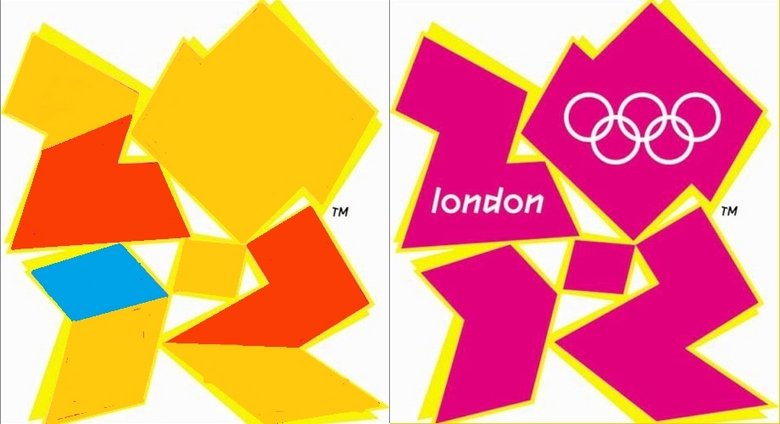 Bart And Lisa In Olympics. Any one else think that the London 2012 Olympic Logo Looks Like Lisa Simpsons Giving Bart A Blowjob??.. i dont get why this got so many thumbs down. i mean its not front page worthy but its not that bad