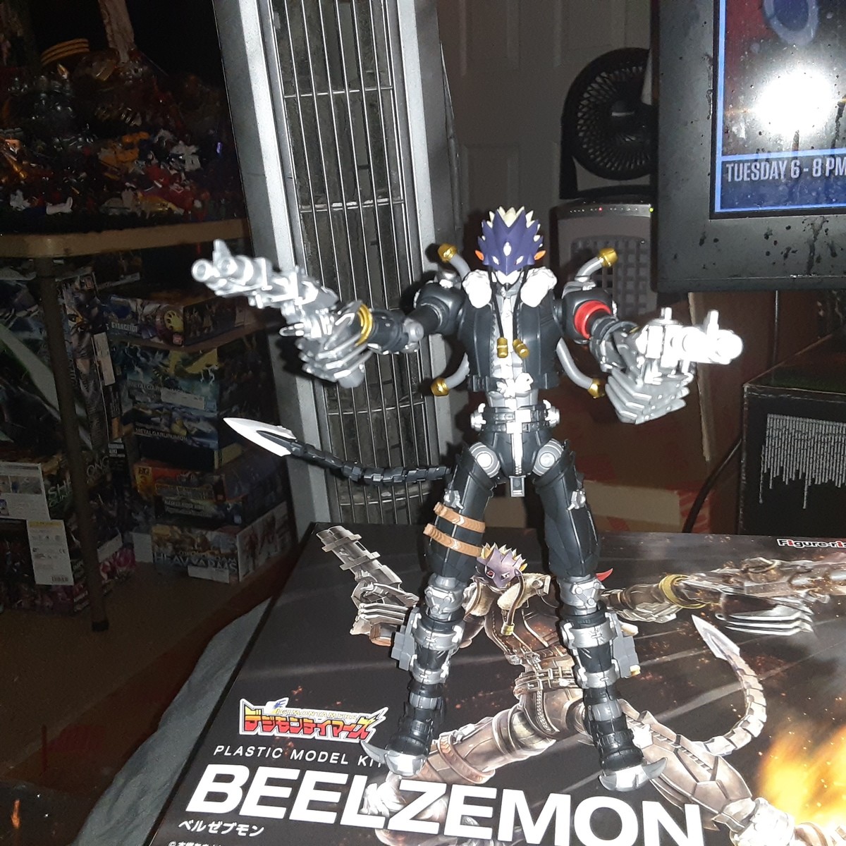 Beelzemon model. Impmon had a great arc in the show and this model is really good now I want to make another of his burst mode.. oh nioce they make digimon models?