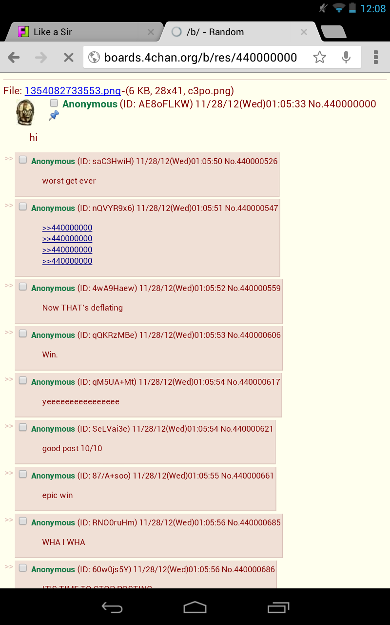 best 4chan roll of all time