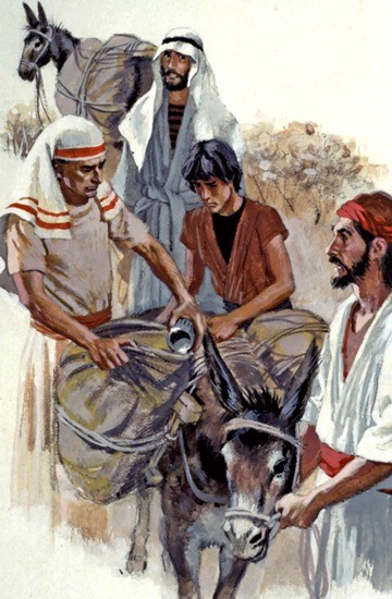 Bible in a Year:Genesis 43-44. Genesis 43: In this chapter, Joseph’s brothers return to Egypt with gifts in tow, as well as their younger brother Benjamin as pr