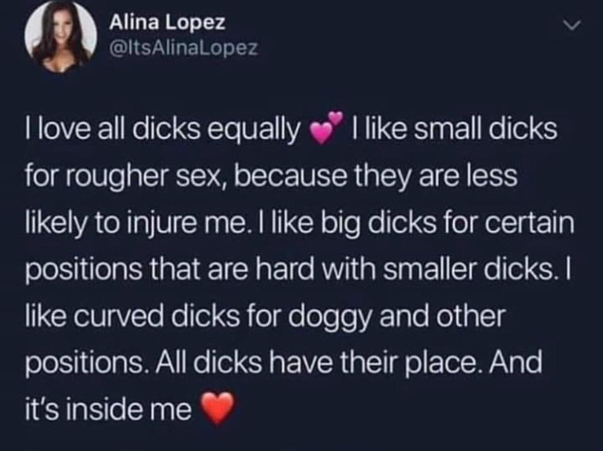 Small dick lover